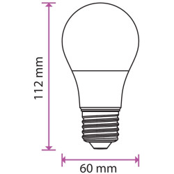 Ampoule LED E27 A60 V-TAC SMART 8,5W RGB + 4000K Variable VT-2229