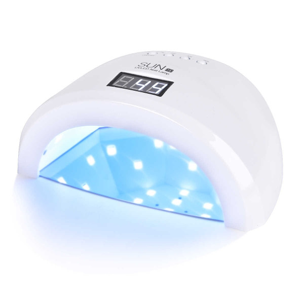 Lampada UV Led Da 48W SUN 1S Display Timer Sensore Ricostruzioni Unghie  Fornetto