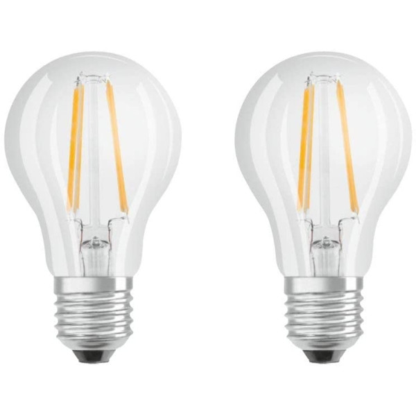 Osram Lampadine LED A60 Filamento 7W Attacco E27 Luce Calda 2700K