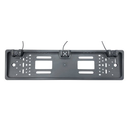 Telecamera Retromarcia Con Portatarga 170° – Visione Notturna 4 LED, IP68, Per Auto Con Targa Europea