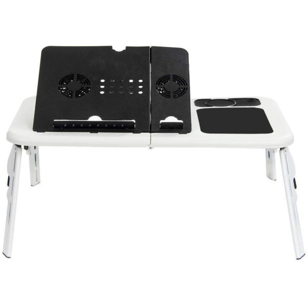 Tavolino Pc Supporto Pieghevole Notebook Computer Tablet Tavolo con Ventole
