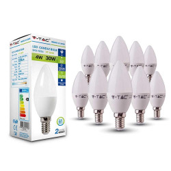 Set 10 Lampadine Led 4W...