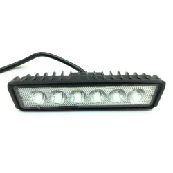 FARO SUPPLEMENTARE LED 48W 12V 24V OMOLOGATO LAVORO FUORISTRADA