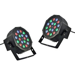 2X Faro Rgb 18W Faretto 18...