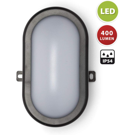 Applique LED 5.5W Nera IP54...