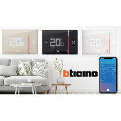 Bticino Termostato WiFi Intelligente Smarther2 with Netatmo XM8002 Incasso  Sabbia