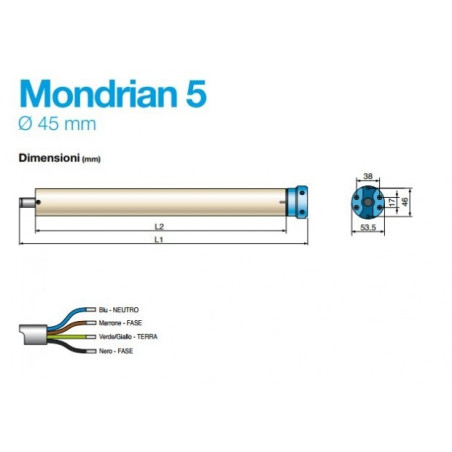 Came Kit Mondrian 5 per...