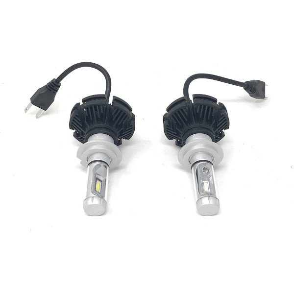 COPPIA LAMPADE LED AUTO FARI H7 MOTO KIT LAMPADINE 36W LUCE BIANCA 6000K  3800LM