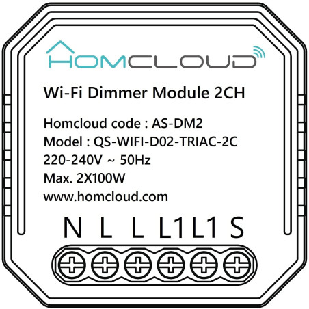 Homcloud Modulo Dimmer 2...