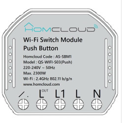 Homcloud Modulo Pulsante...