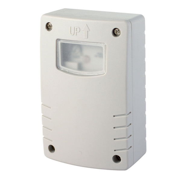 Interruttore Crepuscolare Con Timer IP44 da 3 a 500 lux Bravo mod. 93003201