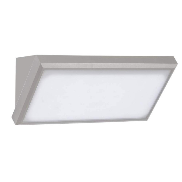 V-TAC VT-8054 LAMPADA LED DA MURO 12W SMD IP65 APPLIQUE COLORE GRIGIO