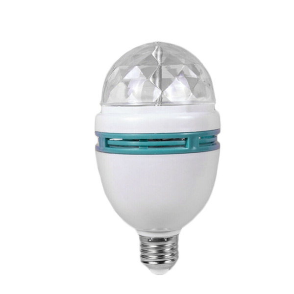 KIT 3 LAMPADINA LAMPADA LED RGB 3W MULTICOLOR TELECOMANDO LUCE COLOR E27  E14