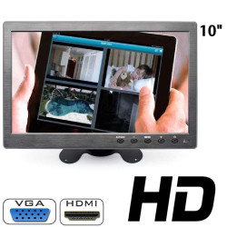 Monitor 10.1 Pollici HD LCD...