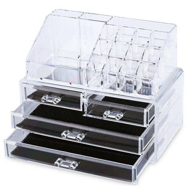 Organizer Box Porta trucco Portagioie Espositore Cosmetici 4