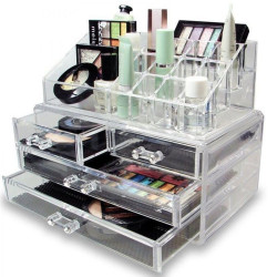 Organizzatore per cosmetici con manico organizer trucchi multifunzione –  Claricoshop