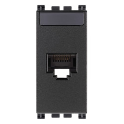 PULSANTE DOPPIO SALISCENDI 1P+1P SILVER COMPATIBIL CON BTICINO AXOLUTE