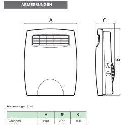VORTICE Termoventilatore...