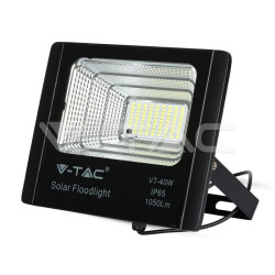 Gasiashop - VT-200W - V-TAC VT-200W FARO LED 40W A BATTERIA CON PANNELLO  SOLARE E TELECOMANDO - SKU 8577 / 94026