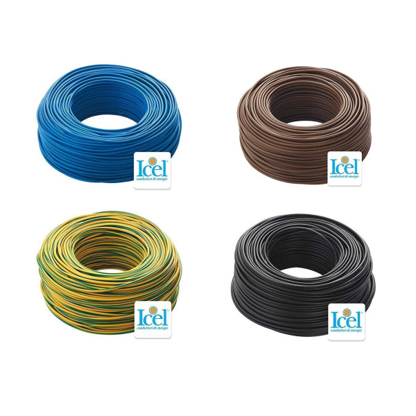 AUPROTEC FLYY Cavo Elettrico Auto 2x1.5 Mm² - 10 Metri, Nero/Marrone, Resistente A Olio E Benzina, Per Rimorchi E Camper