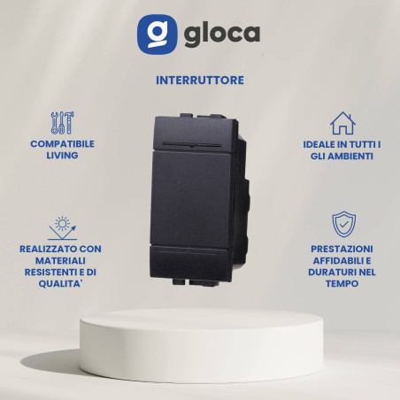 gloca Set 4 Interruttori...