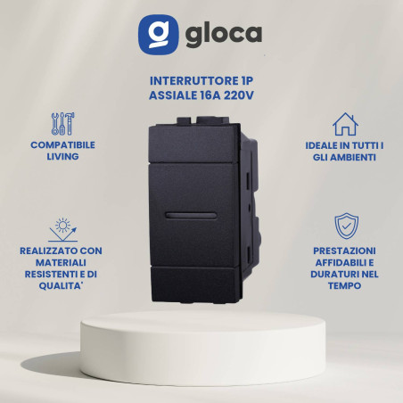 gloca Set 4 Interruttori 1P...