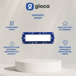 gloca Set 3 Supporti Neri...