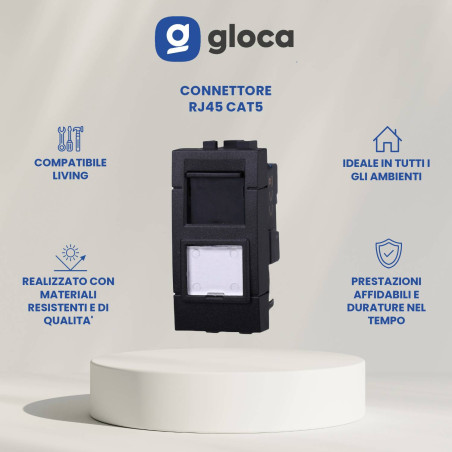 gloca Set 2 Connettori Rete...