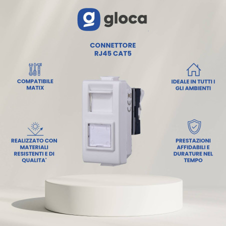 gloca Set 2 Connettori Rete...