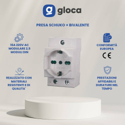 gloca Presa Schuko +...