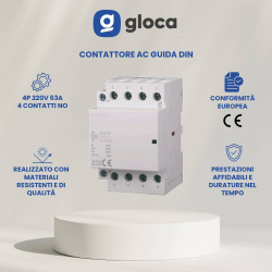 gloca Contattore AC Guida...