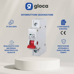 gloca Sezionatore 1P 25A...