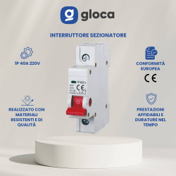 gloca Sezionatore 1P 40A...