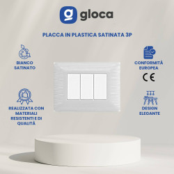 gloca Set Placche Plastica...