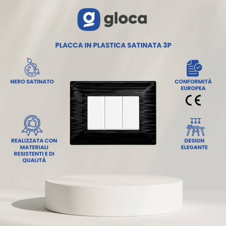 gloca Set Placche Plastica...