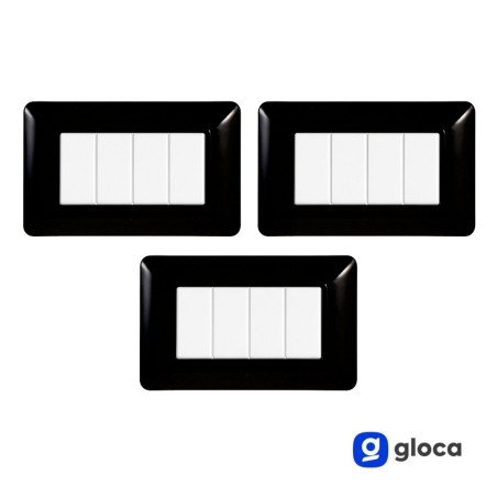 gloca Set Placche Plastica...