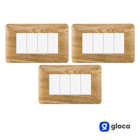 gloca Set Placche Plastica...
