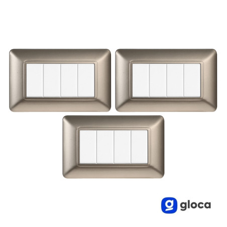gloca Set Placche Plastica...