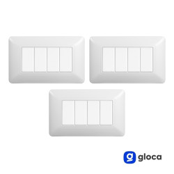 gloca Set Placche Plastica...