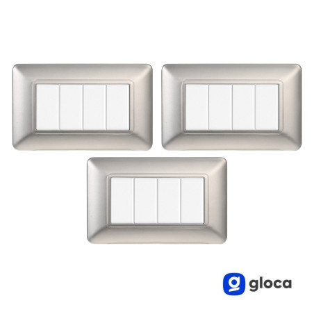 gloca Set Placche Plastica...