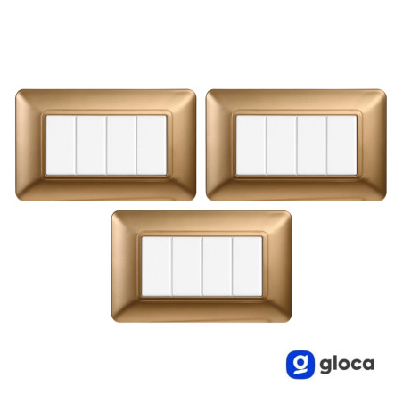 gloca Set Placche Plastica...