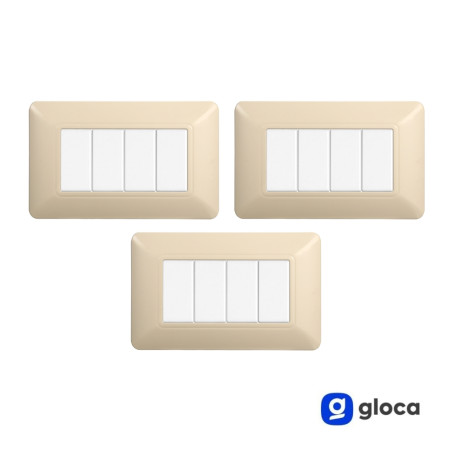 gloca Set Placche Plastica...
