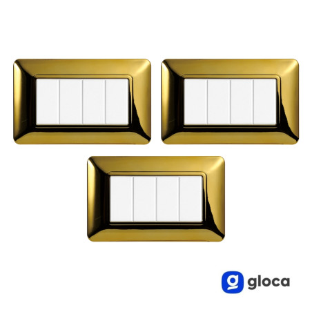 gloca Set Placche Plastica...