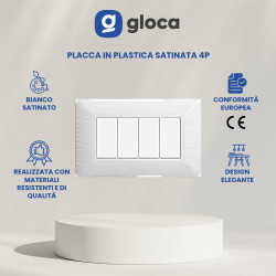 gloca Set Placche Plastica...