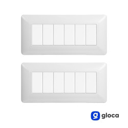 gloca Set Placche Plastica...