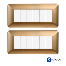 gloca Set Placche Plastica...