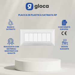 gloca Set Placche Plastica...
