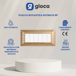 gloca Set Placche Plastica...