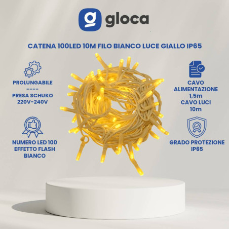 gloca Catena 100LED 10M...