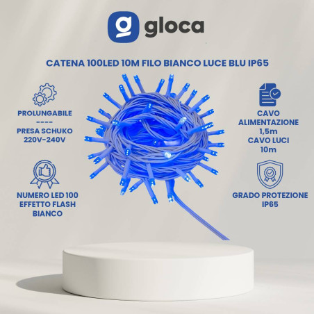 gloca Catena 100LED 10M...